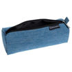 Picture of EXACOMPTA DENIM 500 ROUND PENCIL CASE BLUE